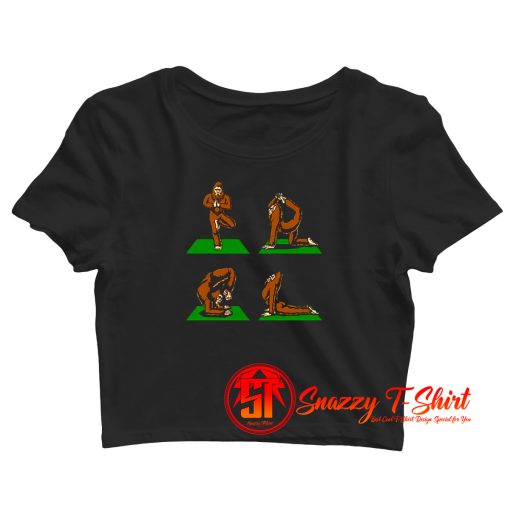 Bigfoot Yoga Crop Top Shirt