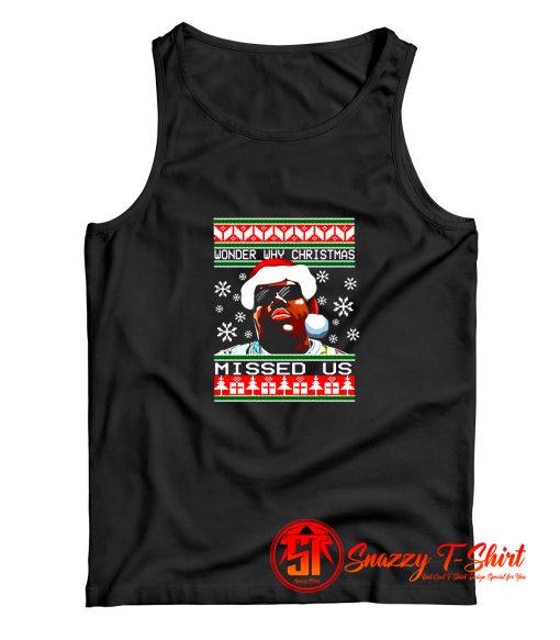 Biggie Smalls Missed Us Christmas Tank Top