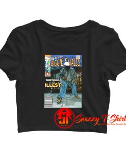 Biggie Smalls is the Illest Comic Book Crop Top Shirt