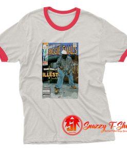 Biggie Smalls is the Illest Comic Book Ringer Tee