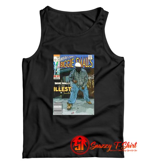 Biggie Smalls is the Illest Comic Book Tank Top