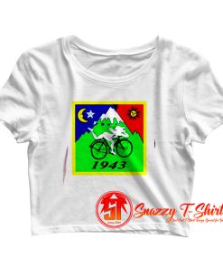 Bike Trip 1943 Lsd Acid Bicycle Day Crop Top Shirt