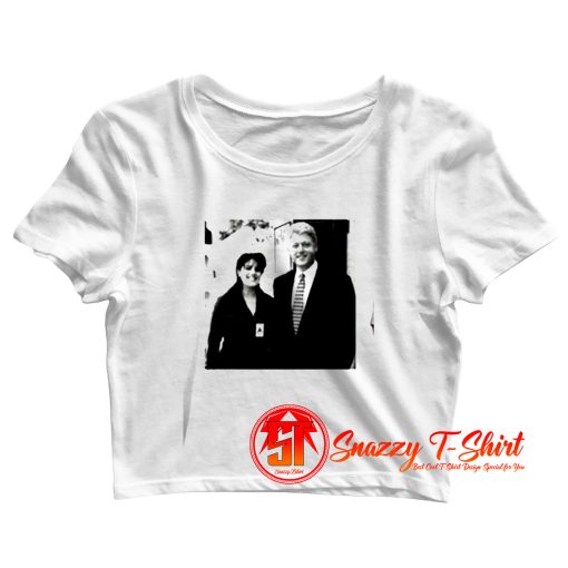 Bill Clinton and Monica Lewinsky Crop Top Shirt