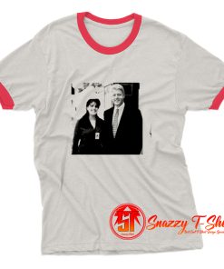 Bill Clinton and Monica Lewinsky Ringer Tee