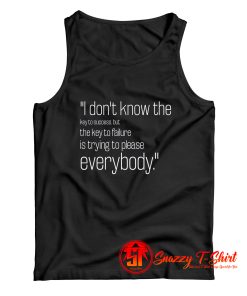 Bill Cosby Quote Tank Top