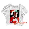 Bill Cosby Santa Claus Controversial Magazine Crop Top Shirt