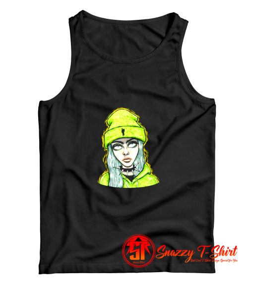 Billie Eilish Fan Art Trap Music Funny Tank Top