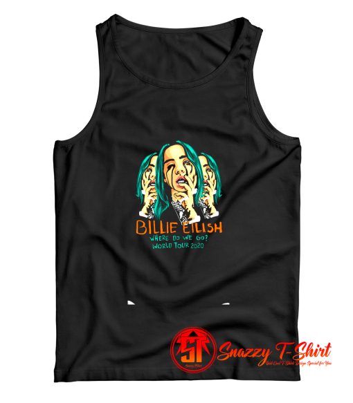 Billie Eilish Where do We Go Asleep Music Tank Top