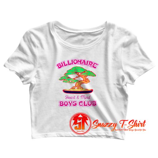 Billionaire Boys Club Heart Mind Bonsai Crop Top Shirt