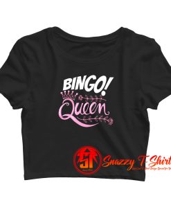 Bingo Queen Crop Top Shirt