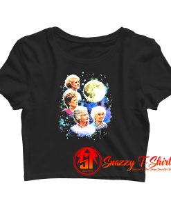 Bioworld The Four Golden Girls Moon Crop Top Shirt