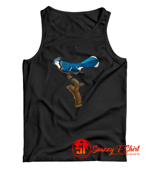 Bird Watcher Blue Jay Tank Top