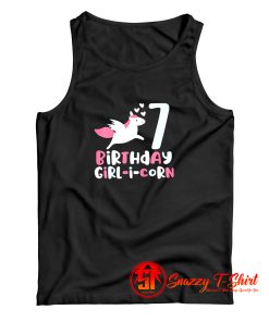 Birthday Girl I Corn Unicorn Tank Top