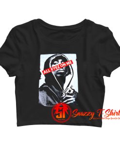 Bishop Juice Tupac Shakur All Eyes On Me Crop Top Shirt