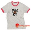 Black Boy Joy Cartoon Ringer Tee