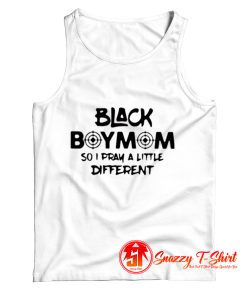 Black Boy Mom Tank Top