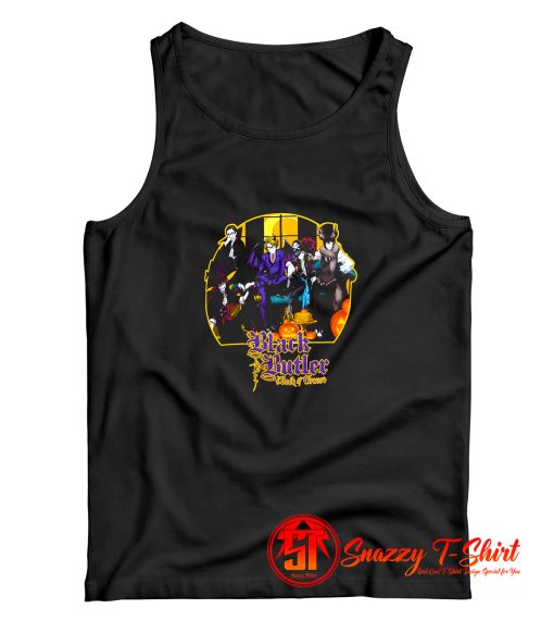 Black Butler Book Of Circus Halloween Girls Tank Top