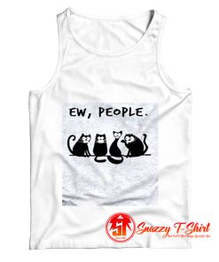 Black Cat Ew People Tank Top