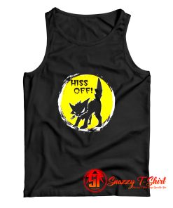 Black Cat Metal Hiss Off Tank Top