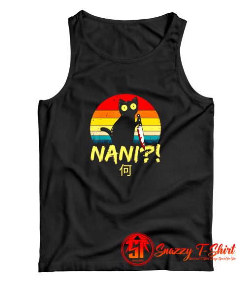 Black Cat Nani Tank Top