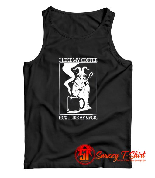 Black Coffee Black Magic Tank Top