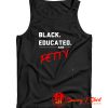 Black Educated Petty Tank Top