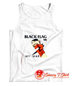 Black Flag My War Vintage Album Tank Top