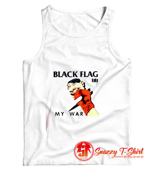 Black Flag My War Vintage Album Tank Top