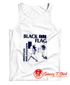 Black Flag Nervous Breakdown Rock Band Tank Top