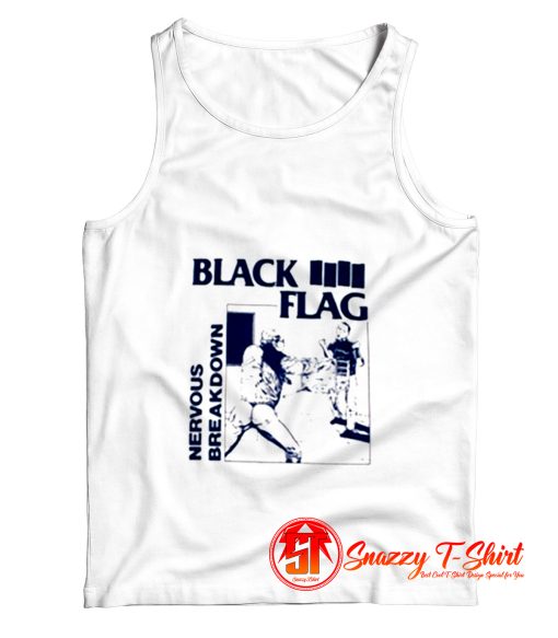 Black Flag Nervous Breakdown Rock Band Tank Top