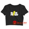 Black Friday Lightning Crop Top Shirt