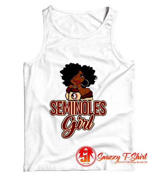 Black Girl Florida State Seminoles Tank Top