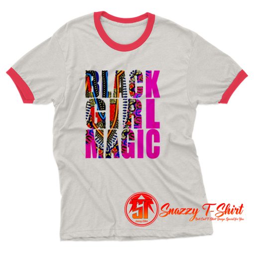 Black Girl Magic Ringer Tee