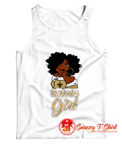 Black Girl Oklahoma Saints Tank Top