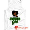 Black Girl Seattle Seahawks Tank Top