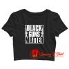 Black Guns Matter Crop Top Shirt