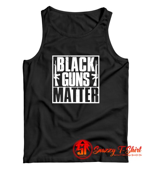 Black Guns Matter Tank Top