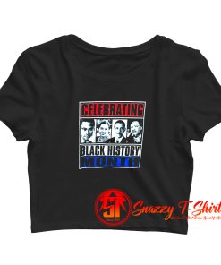 Black History Month Celebrating Crop Top Shirt