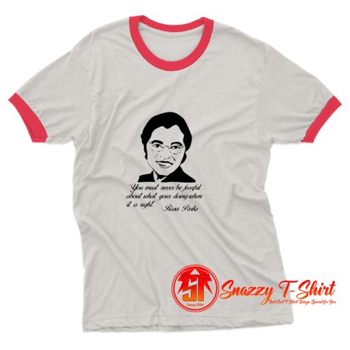 Black History Rosa Parks 1955 Ringer Tee