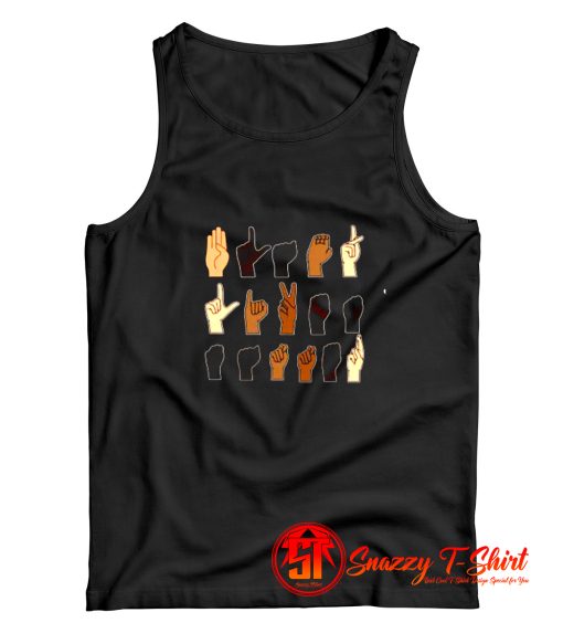 Black Lives Matter Sign Tank Top