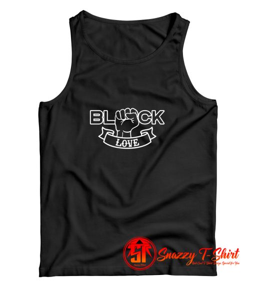 Black Love Tank Top