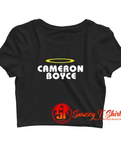 Black Melody Cameron Boyce Crop Top Shirt