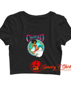 Black Mermaid Crop Top Shirt