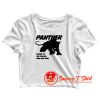 Black Panther Power To The People Crop Top Shirt