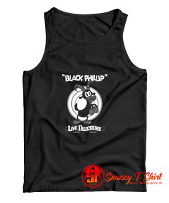 Black Phillip From The Witch Horror Cartoon Tank Top