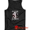 Black Veil Brides 5 Face Eyes Tank Top