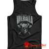 Black Victory or Valhalla Skull and Viking Tank Top