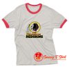 Black Washington Redskin Funny Ringer Tee