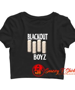 Blackout Boyz Black Crop Top Shirt