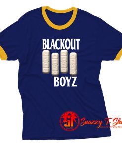 Blackout Boyz Black Ringer Tee